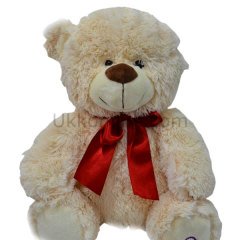 164335 FİYONK KURDELALI PELUŞ AYICIK 37CM