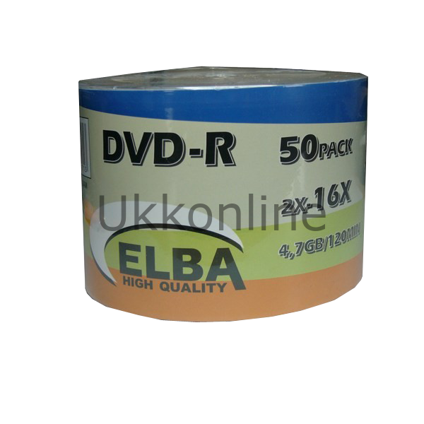 ELBA DVD R 4.7GBx 120mN 2X 16X