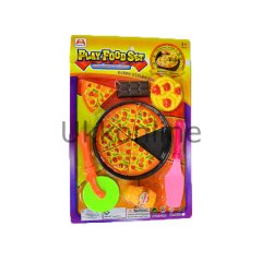 6625-3 PİZZA SETİ /Kartela/ PLAY FOOD SET +3 yaş