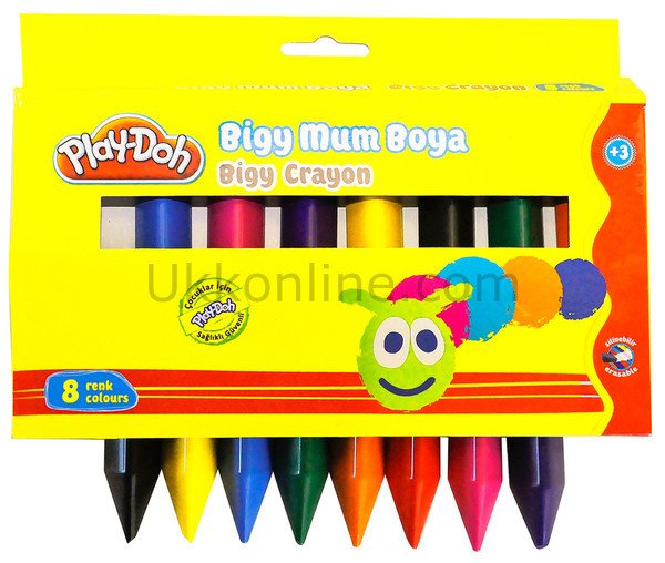 PLAYDOH BIGY CRAYON 8 RENK