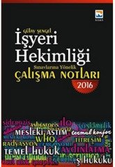 2016 İşyeri Hekimliği Sınavlarına Yönelik Çalışma Notları Nisan Kitabevi Yayınları