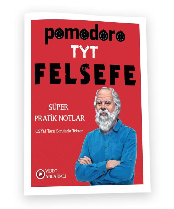 Pomodoro TYT Felsefe Konu Soru Süper Pratik Notlar