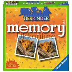 RAVENSB.TURKCE OYUN MEMORY 212750 TIERKINDER