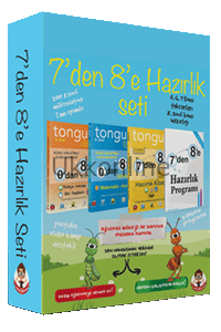 7DEN 8E HAZIRLIK SETİ TONGUÇ YAYINLARI