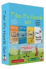 7DEN 8E HAZIRLIK SETİ TONGUÇ YAYINLARI