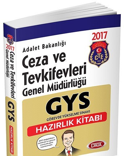 GYS Adalet Bakanlığı Ceza ve Tevkifevleri Genel Müdürlüğü Hazırlık Kitabı Data Yayınları