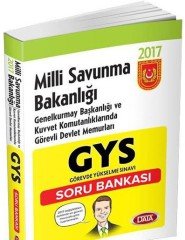 2017 GYS Milli Savunma Bakanlığı Soru Bankası Data Yayınları