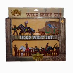 77125 SUN-YFN-WES-KOVBOY OYN SET KIZILDERİLİ/AT