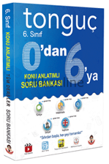 0'DAN 6'YA KONU ANLATIMLI SORU BANKASI TONGUÇ YAYINLARI