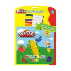 PLAYDOH SİLİNEBİLİR KİTAP YİYECEKLER