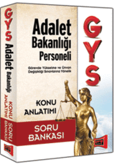 GYS Adalet Bakanlığı Konu Anlatımlı Soru Bankası Yargı Yayınları