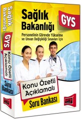 GYS Sağlık Bakanlığı Konu Özetli Açıklamalı Soru Bankası Yargı Yayınları