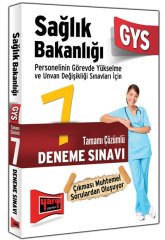 GYS Sağlık Bakanlığı Tamamı Çözümlü 7 Deneme Sınavı Yargı Yayınları