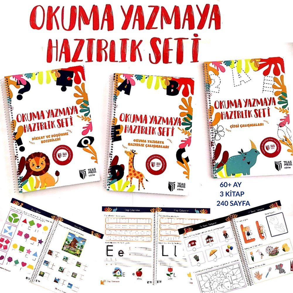 OKUMA YAZMAYA HAZIRLIK SETİ