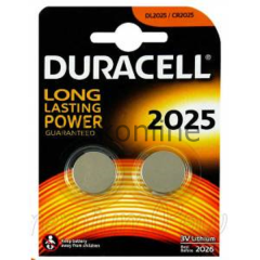 DURACELL DÜGME PİL 2025 2 Lİ 3 VOLT