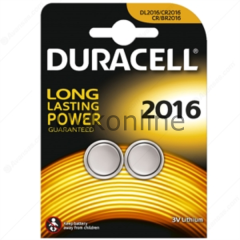 DURACELL DÜGME PİL 2016 2 Lİ 3 VOLT
