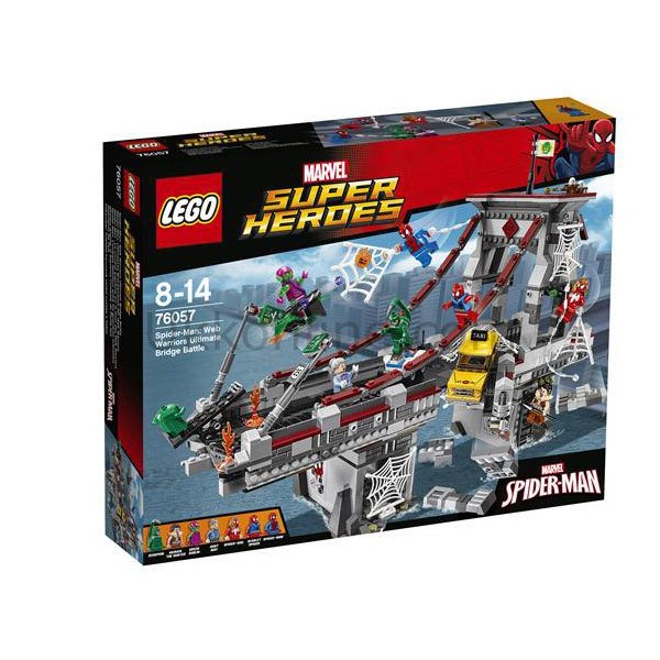 LSS76057 MRVL-SPIDERMAN-KÖPRÜ MUHAREBESİ /MarvelSuperHeroes 8-14 yaş LEGO