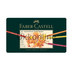 FABER BOYA KALEMİ POLYCHROMOS 36 RENK METAL KUTU