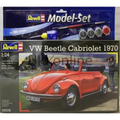 REVELL MODEL SET CARS 67078 VW 70 BEETLE CABRIOLET