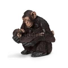 Schleich 14679 Şempanze Anne ve Yavru