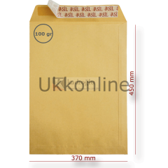 DOĞAN TORBA ZARF FORMULA 370X450 100 GR
