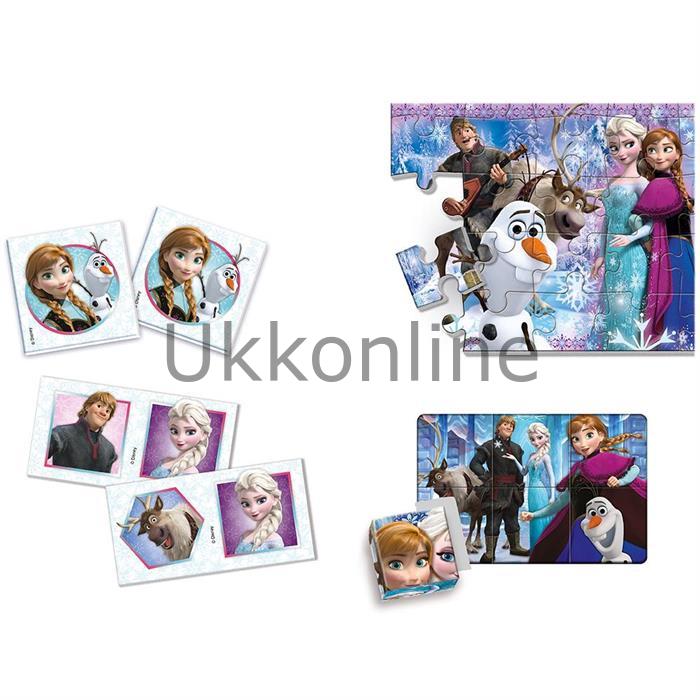 Clemantoni Edukit 13495 4'ü 1 Arada Frozen