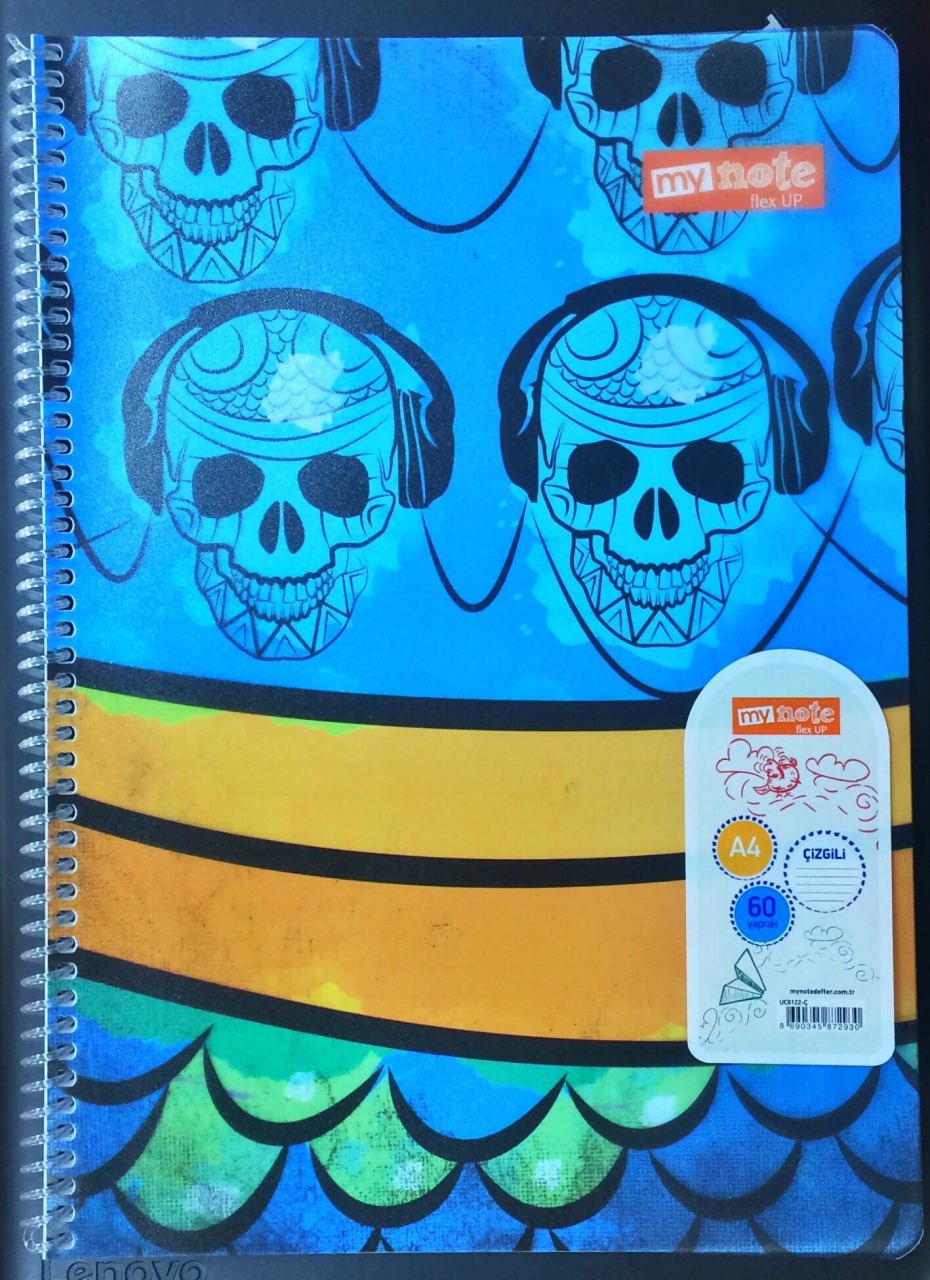MYNOTE FLEX UP 60 YAPRAK ÇİZGİLİ UC6122-Ç