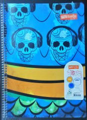 MYNOTE FLEX UP 60 YAPRAK ÇİZGİLİ UC6122-Ç