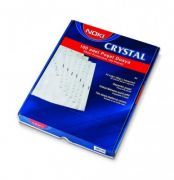 NOKİ POŞET DOSYA CRİSTAL MAVİ ŞERİTLİ 100'LÜ KUTULU