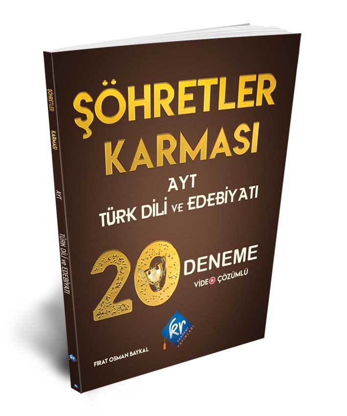 Kr Akademi Şöhretler Karması AYT Türk Dili ve Edebiyatı 20 Deneme