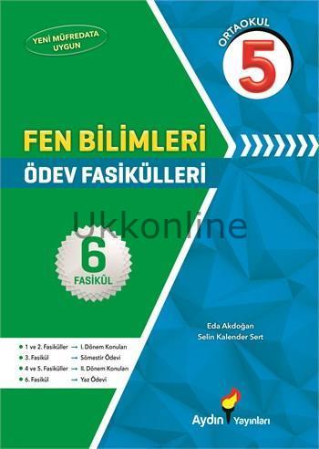 Ortaokul 5 Fen Bilimleri Ödev Fasikülleri Aydın Yayınları