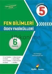 Ortaokul 5 Fen Bilimleri Ödev Fasikülleri Aydın Yayınları