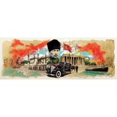 Art 4476 1000 Parça Puzzle Atatürk Kolajı