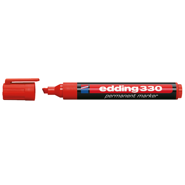 EDDİNG PERMANENT MARKÖR E-330 KIRMIZI