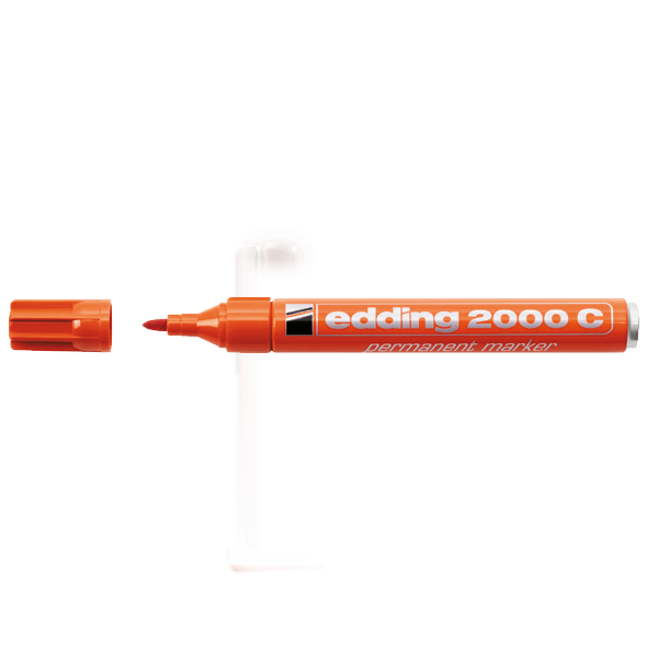 EDDİNG PERMANENT MARKÖR E-2000 KIRMIZI