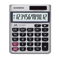CASİO HESAP MAKİNASI SX-320-P 12 HANE