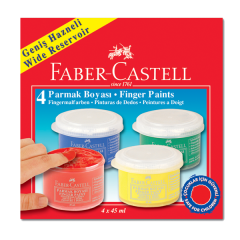 FABER PARMAK BOYA 4 RENK 45 ML