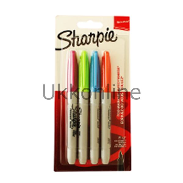 SHARPİE FİNE PERMANENT MARKÖR CANLI RENK 4 LÜ