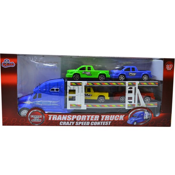 08-666J KUT.ARAÇ TAŞ.SÜRT.TIR  1:48 4 ARAÇLARI