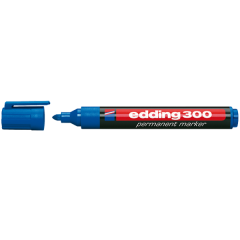 EDDİNG PERMANENT MARKÖR E-300 MAVİ