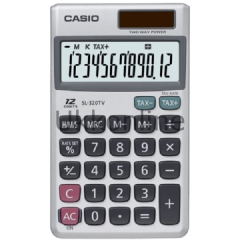 CASİO HESAP MAKİNASI SL-320-TV 12 HANE