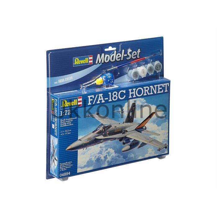 REVELL MODEL SET 64894 F/A-18C HORNET