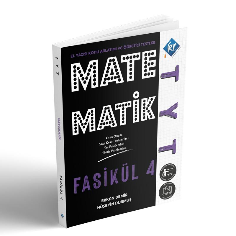Kr Akademi TYT Matematik El Yazısı Konu Anlatım 4. Fasikül