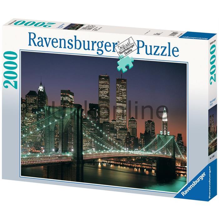 RAVENSBURGER 2000 PUZZ 166091 BROOKLYN KOPRUSU
