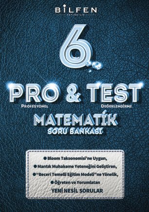 6. SINIF PRO&TEST MATEMATİK SORU BANKASI