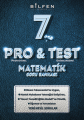 7. SINIF PRO&TEST MATEMATİK SORU BANKASI