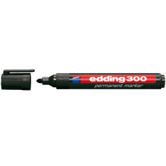 EDDİNG PERMANENT MARKÖR E-300 SİYAH