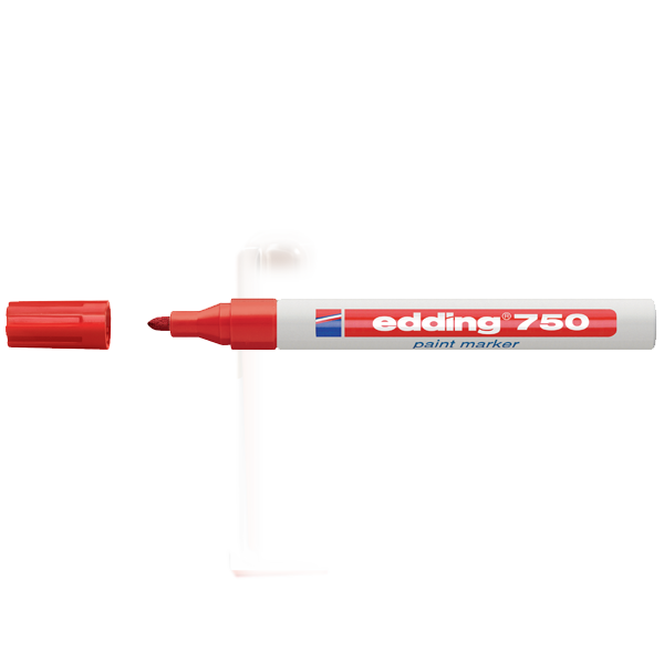 EDDİNG PAİNT MARKÖR E-750 KIRMIZI