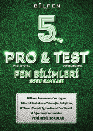 5. SINIF PRO&TEST FEN BİLİMLERİ SORU BANKASI