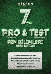 7. SINIF PRO&TEST FEN BİLİMLERİ SORU BANKASI